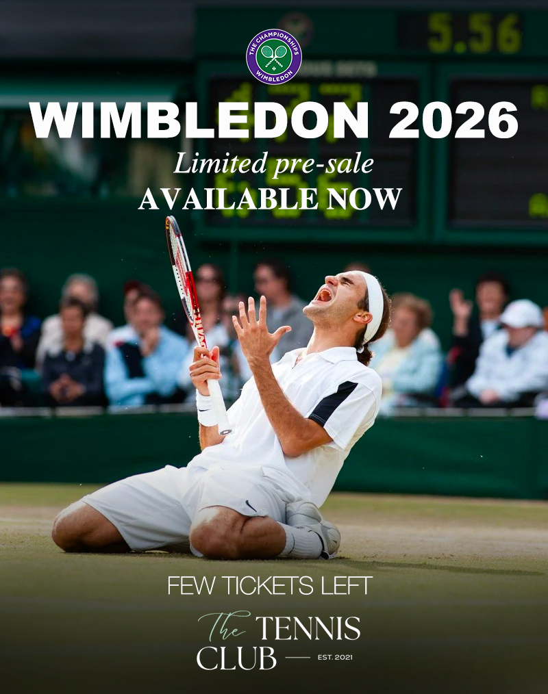 Wimbledon 2026 - PreSale Center Court Pass